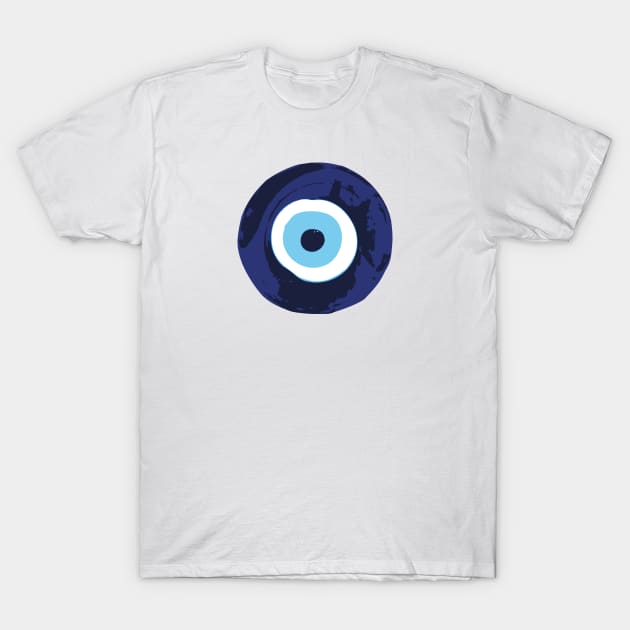 Evil Eye | Nazar | Eyes | Superstition | Supernatural | Blue | Magic | Amulet | T-Shirt by Eclectic At Heart